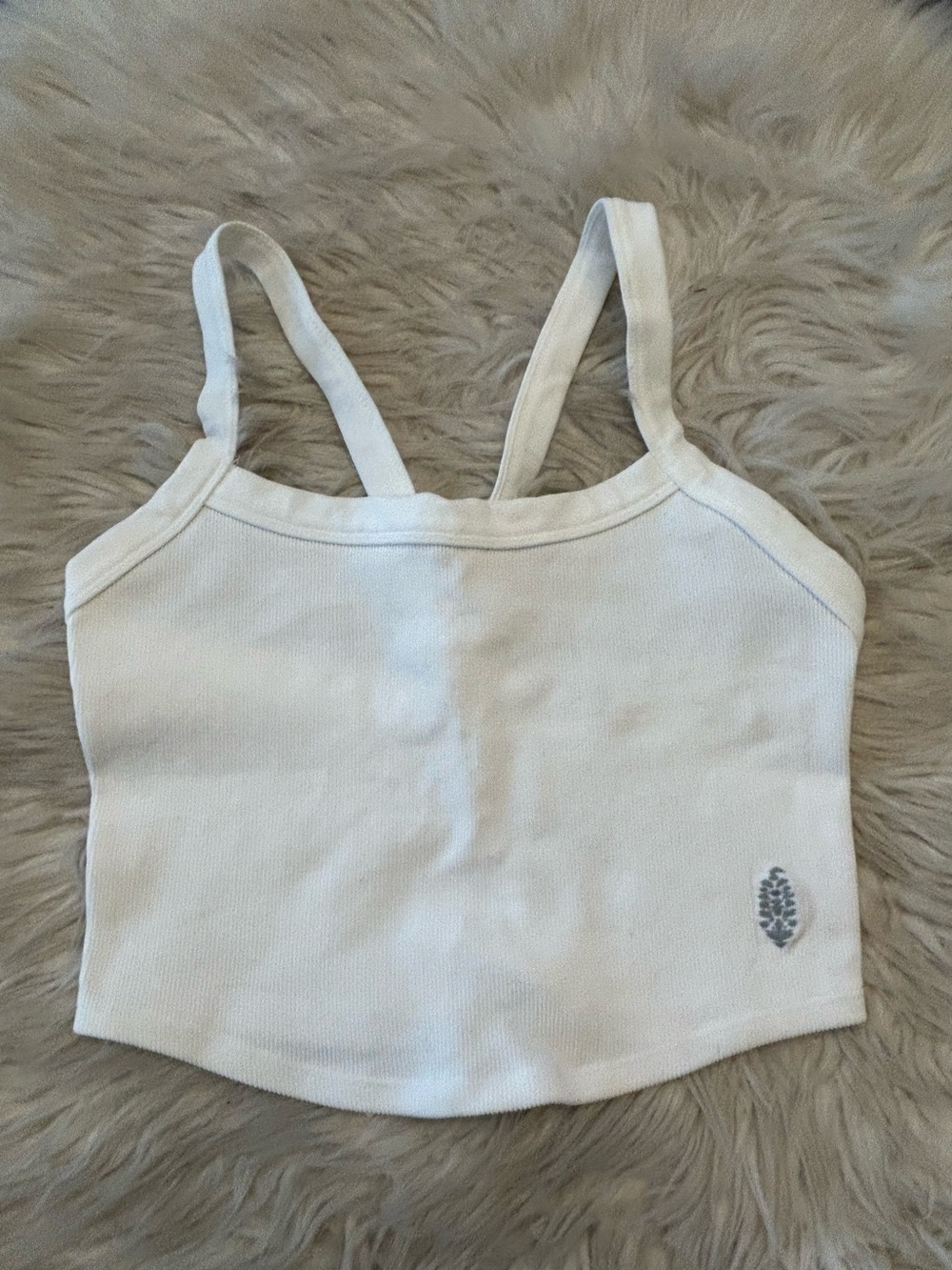 FP MOVEMENT ‘All Clear’ Solid Cami In White - Picture 7 of 10